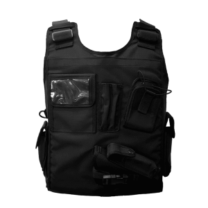 reaction bullet proof vest with multiple pouches